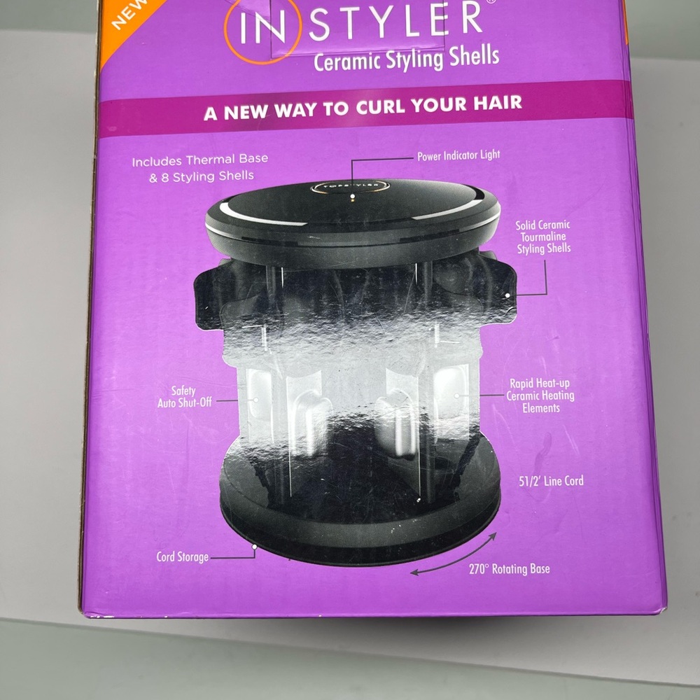 InStyler Ceramic Styling Shells - Black